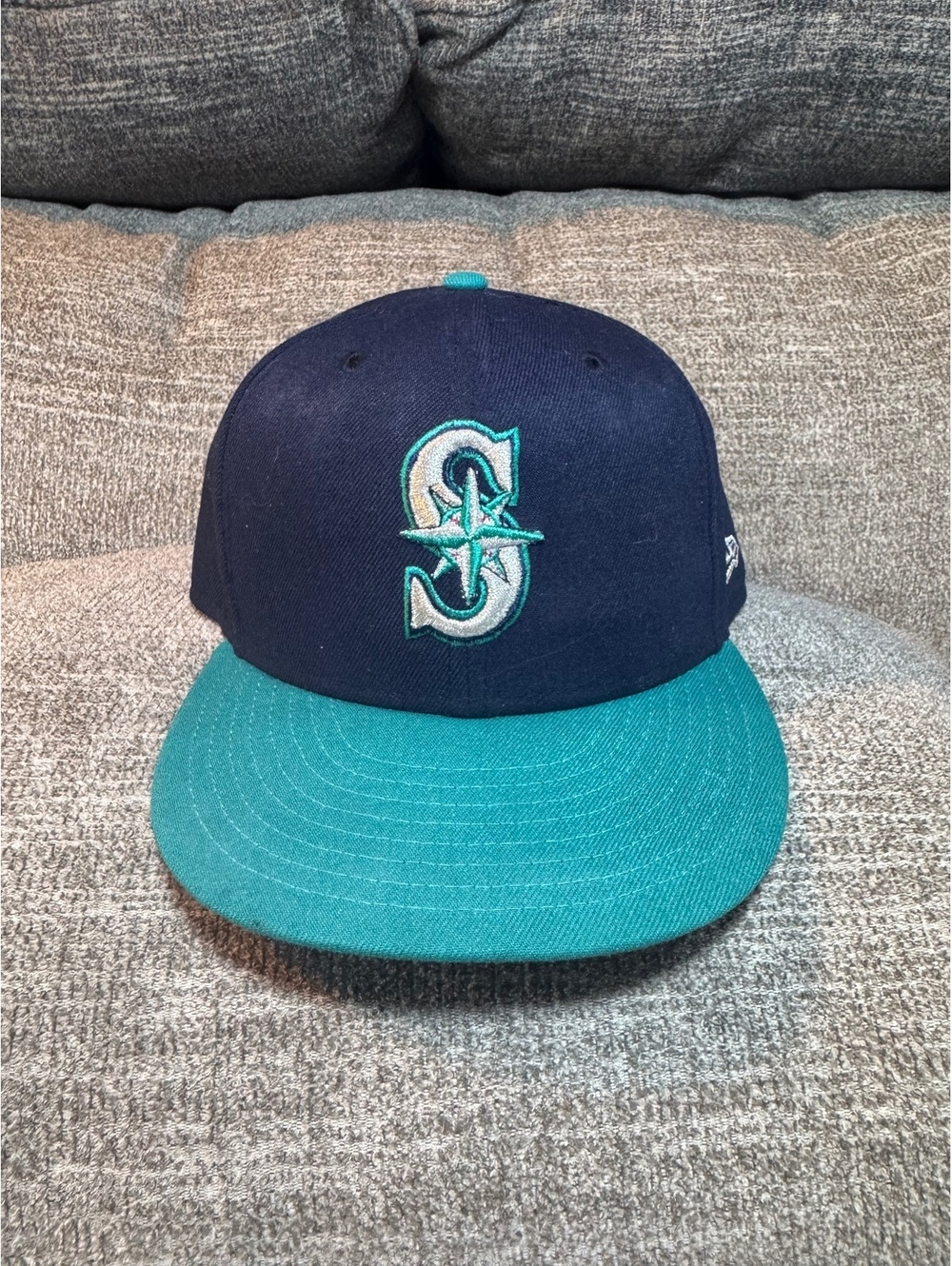Seattle Mariners New Era 59FIFTY Fitted Hat - Size 7 5/8